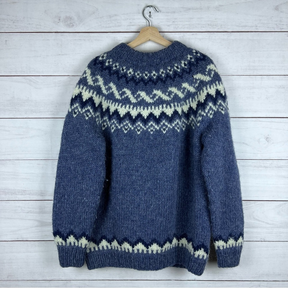 The Handknitting Association of Iceland Wool Sweater Large - Picture 2 of 5